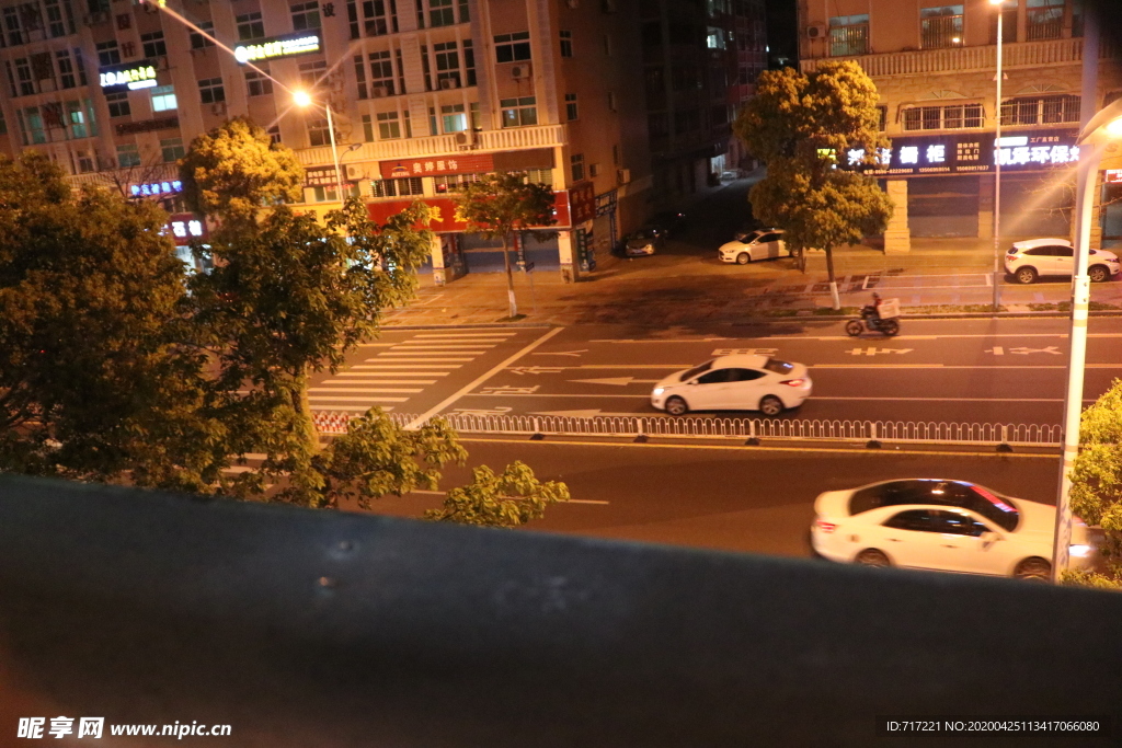 城市夜景 创业背景 深夜城市