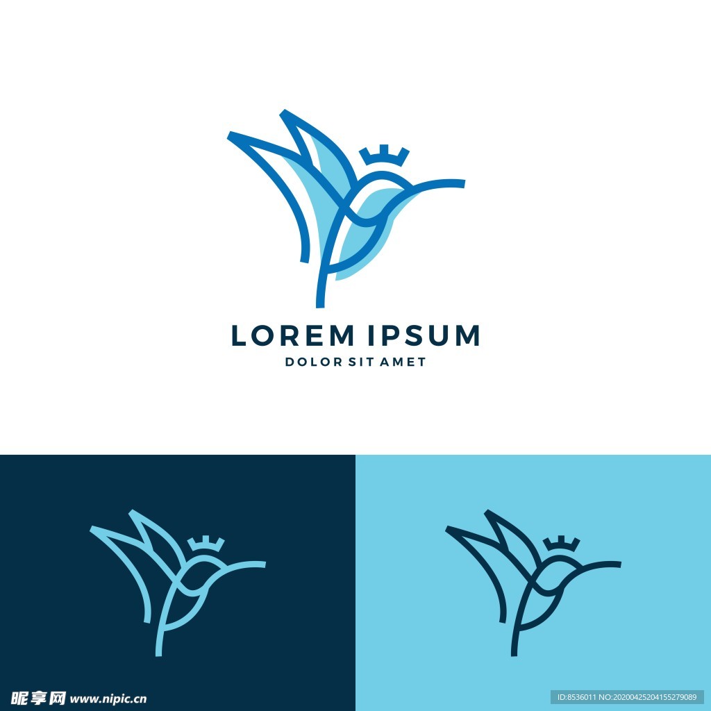 禽类LOGO标志