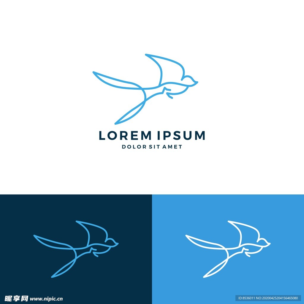 禽类LOGO标志