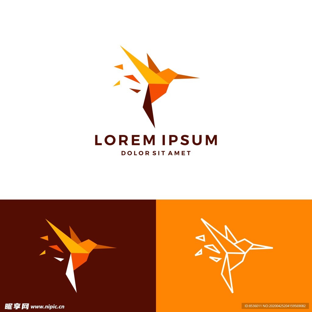 禽类LOGO标志