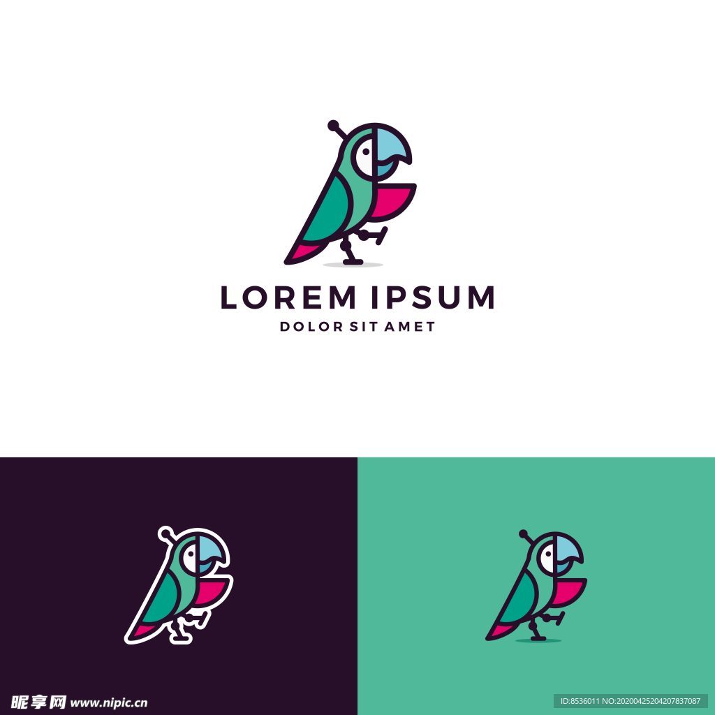 禽类LOGO标志