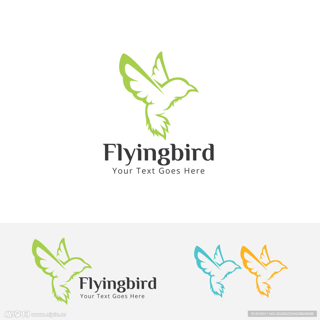 禽类LOGO标志