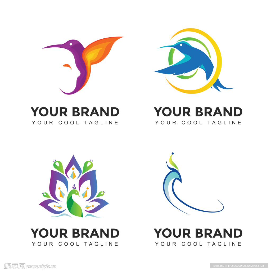 禽类LOGO标志