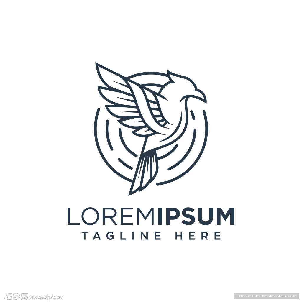 禽类LOGO标志