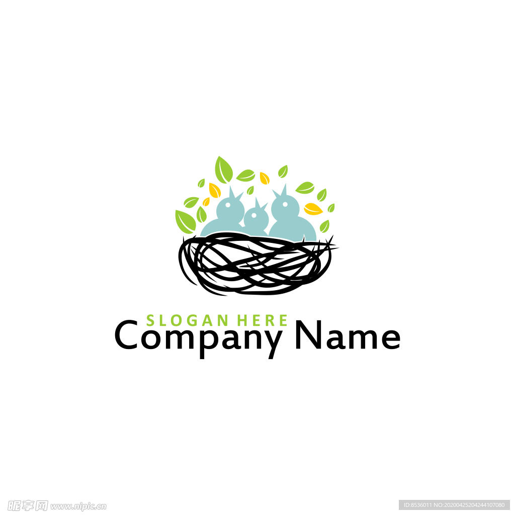 禽类LOGO标志