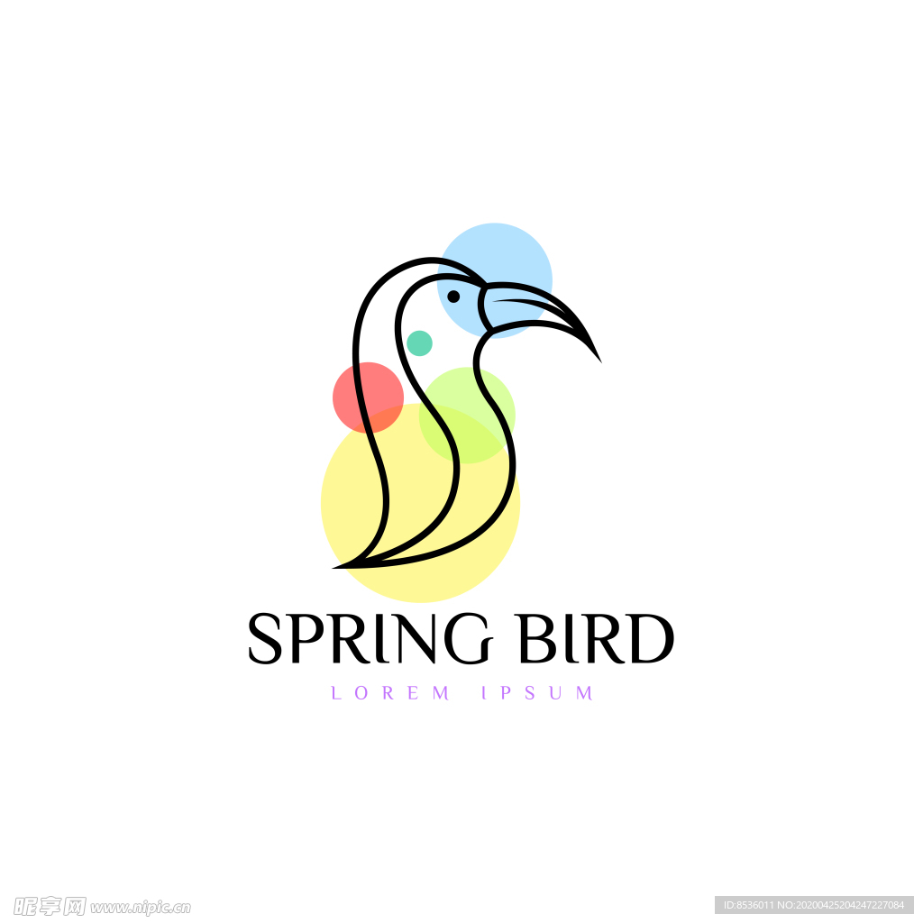 禽类LOGO标志