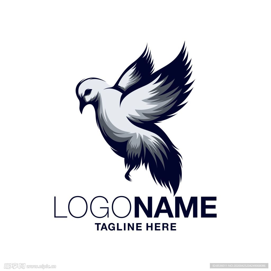 禽类LOGO标志