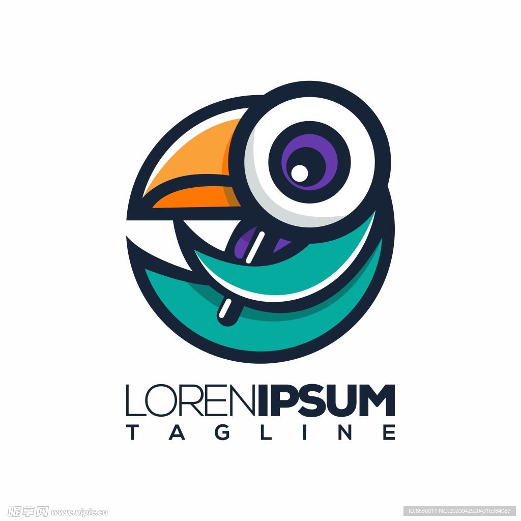 禽类LOGO标志