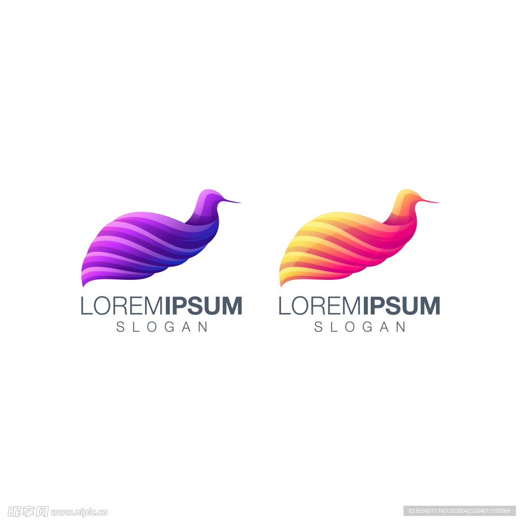 禽类LOGO标志