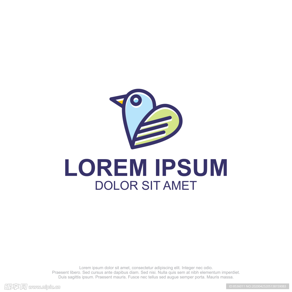禽类LOGO标志