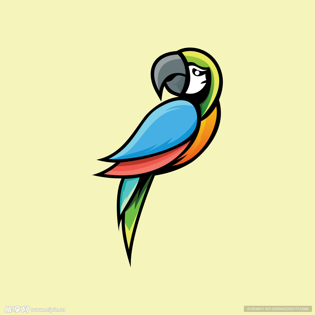禽类LOGO标志