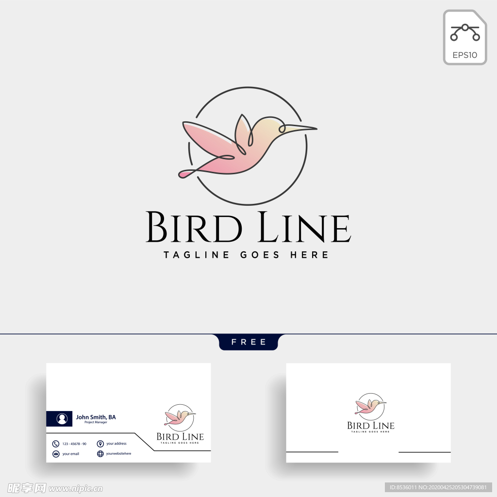 禽类LOGO标志