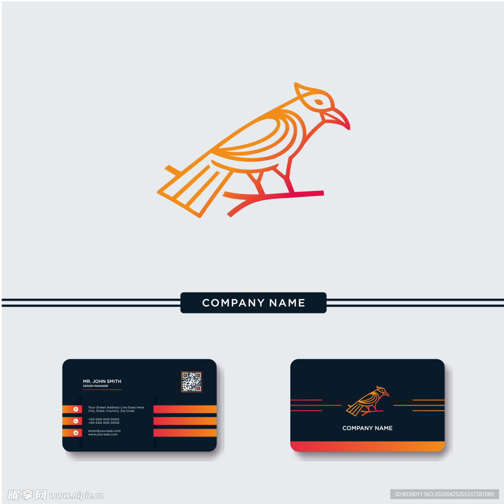 禽类LOGO标志