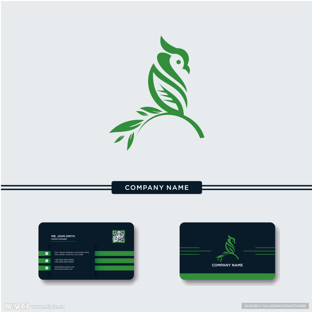 禽类LOGO标志