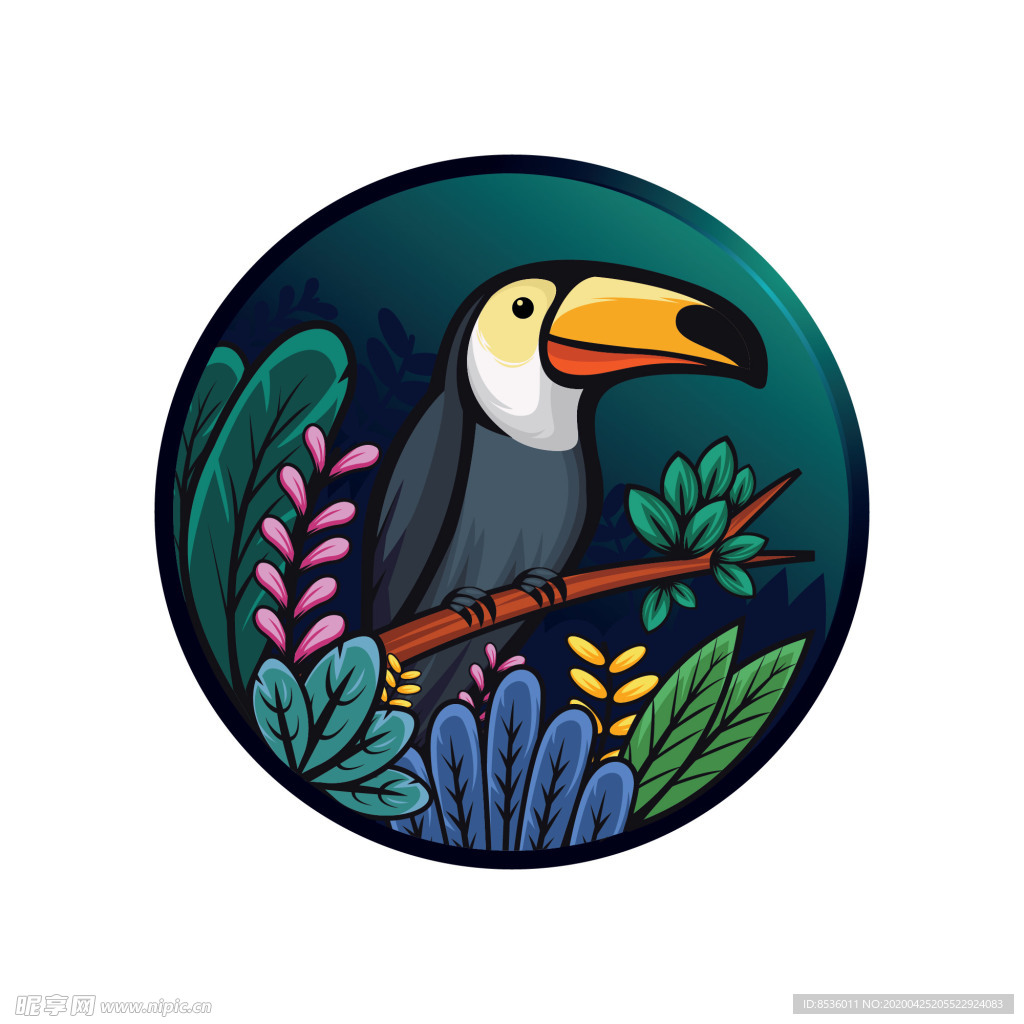 禽类LOGO标志