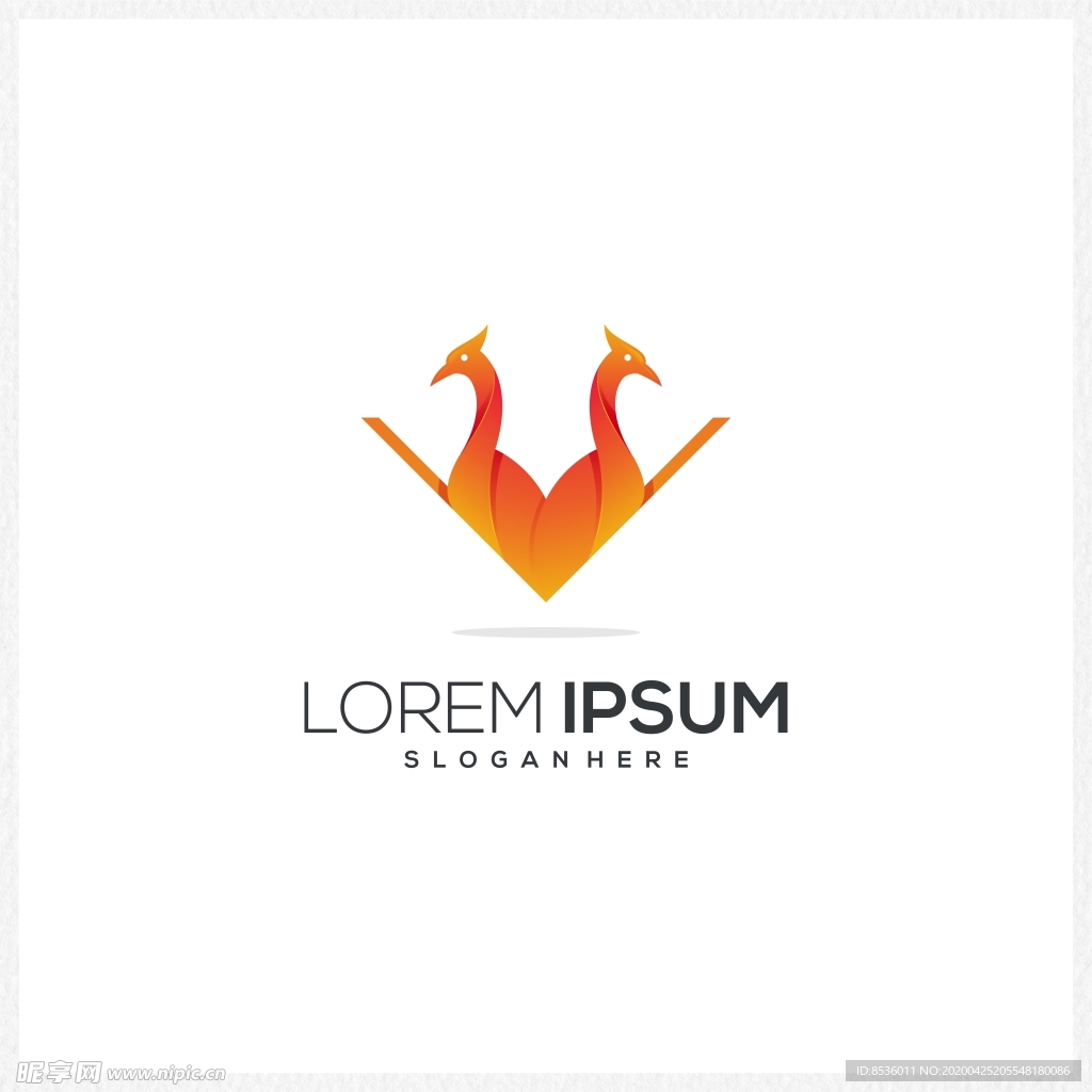 禽类LOGO标志