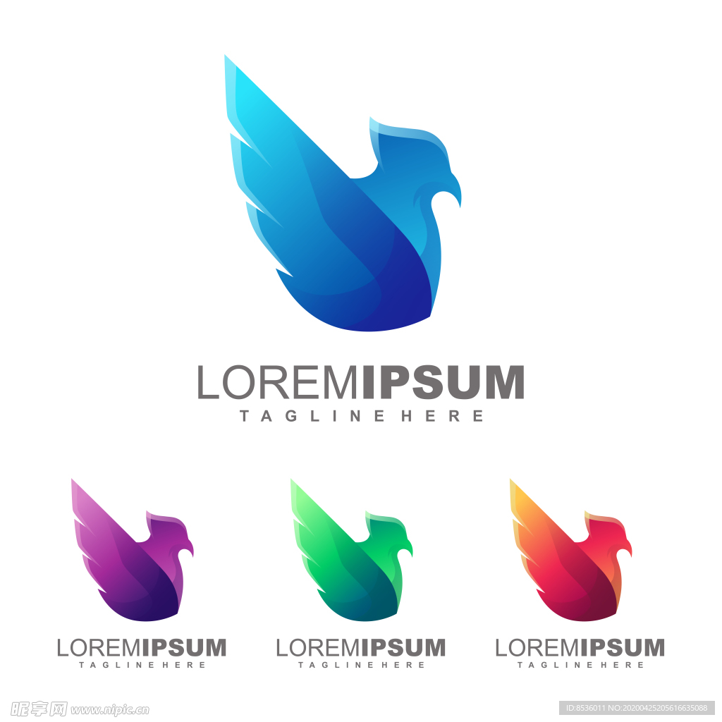 禽类LOGO标志