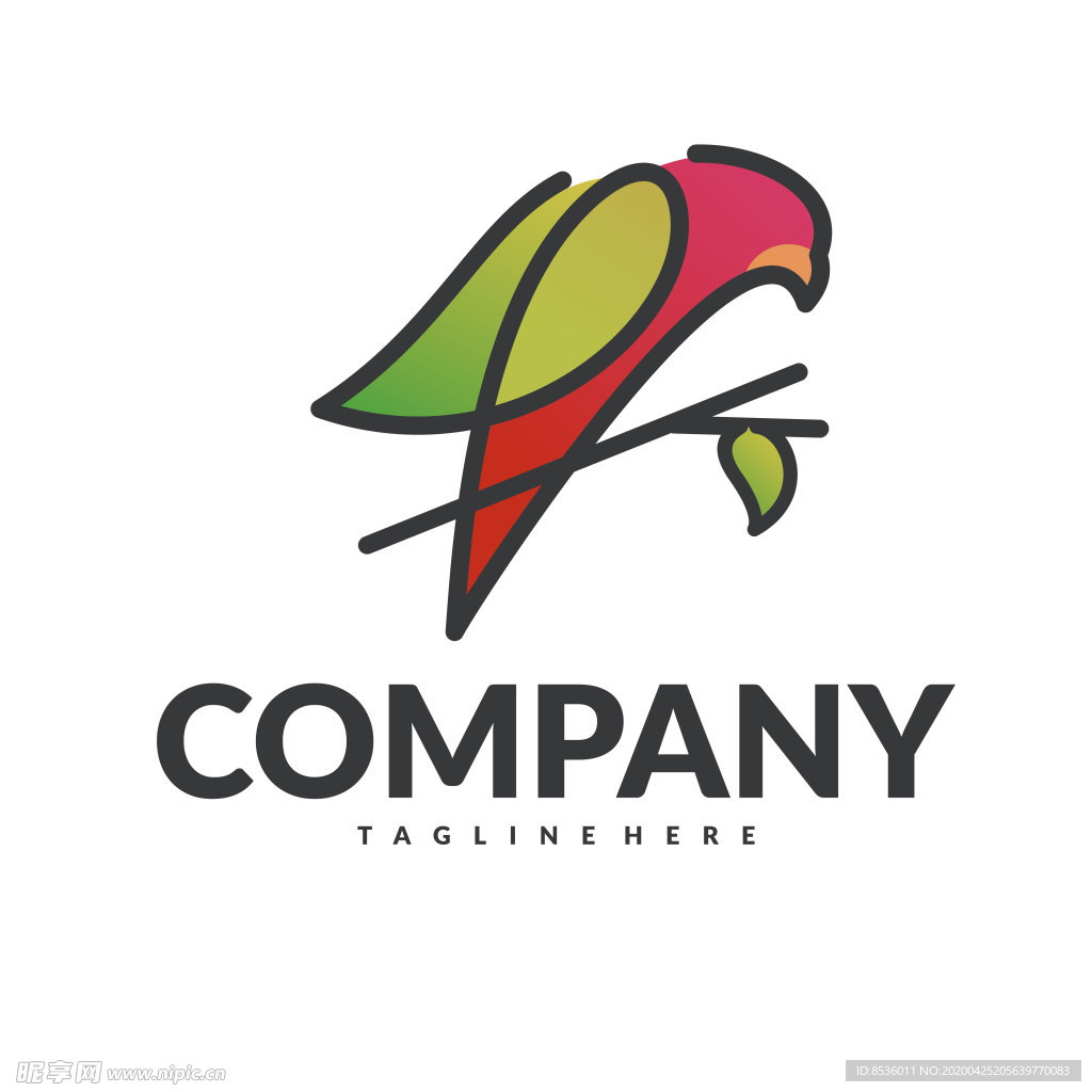 禽类LOGO标志