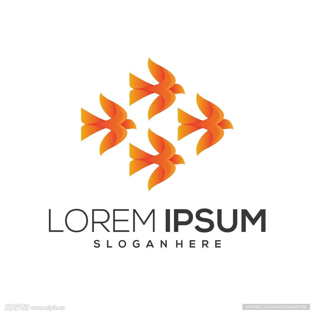 禽类LOGO标志
