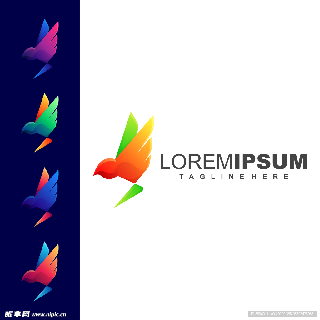 禽类LOGO标志