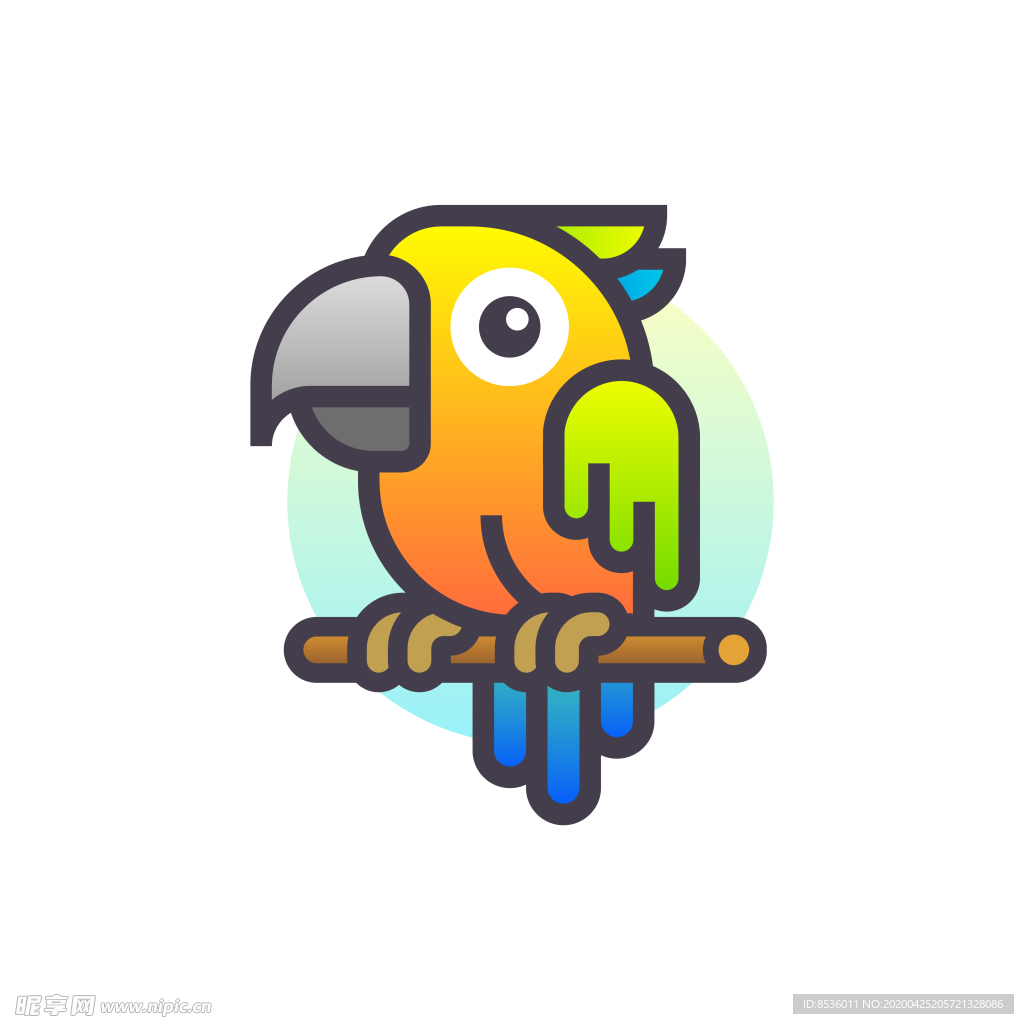 禽类LOGO标志