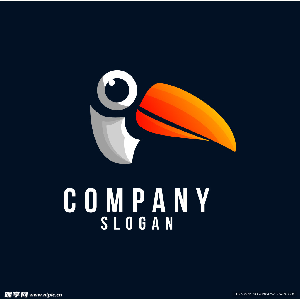禽类LOGO标志