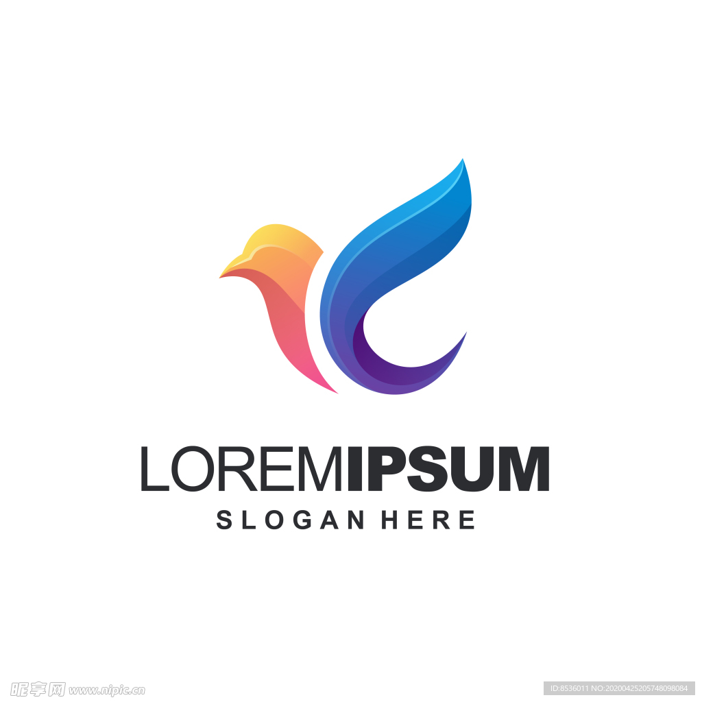 禽类LOGO标志