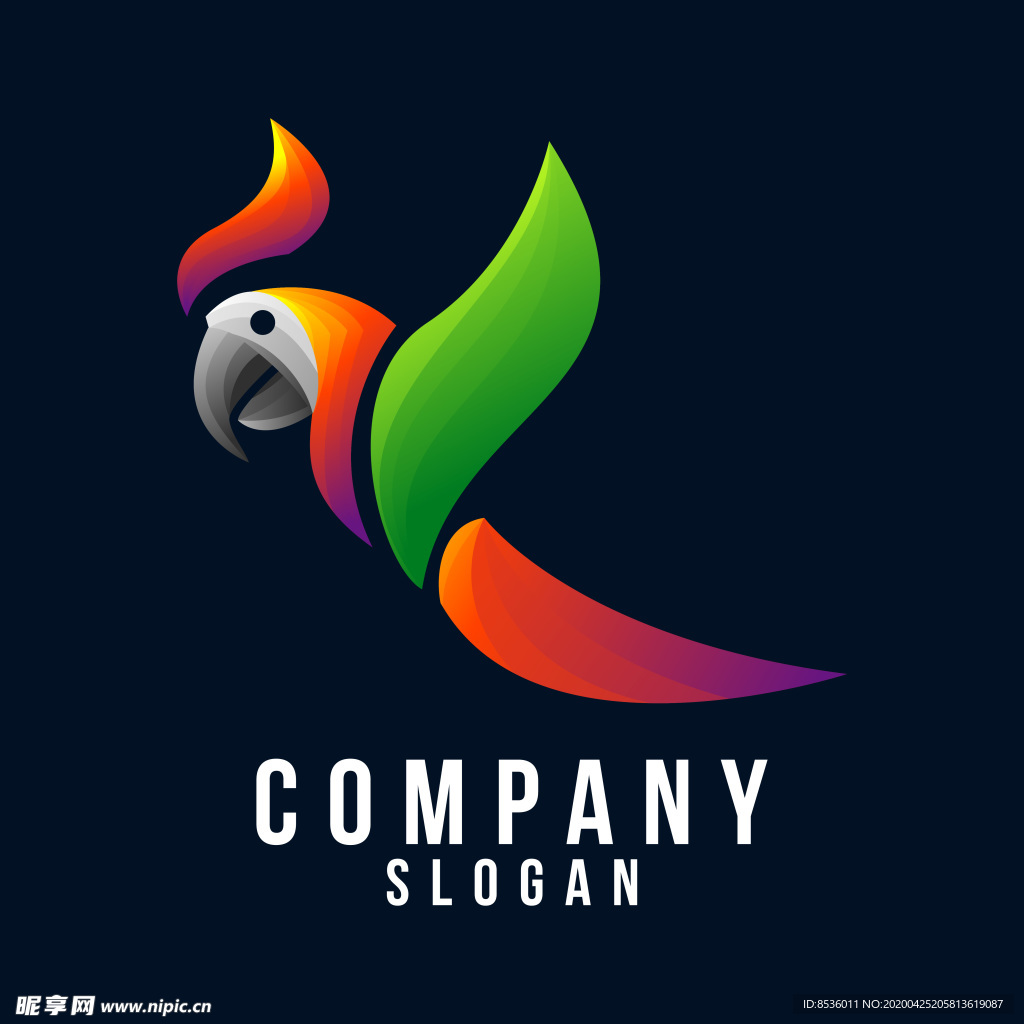 禽类LOGO标志