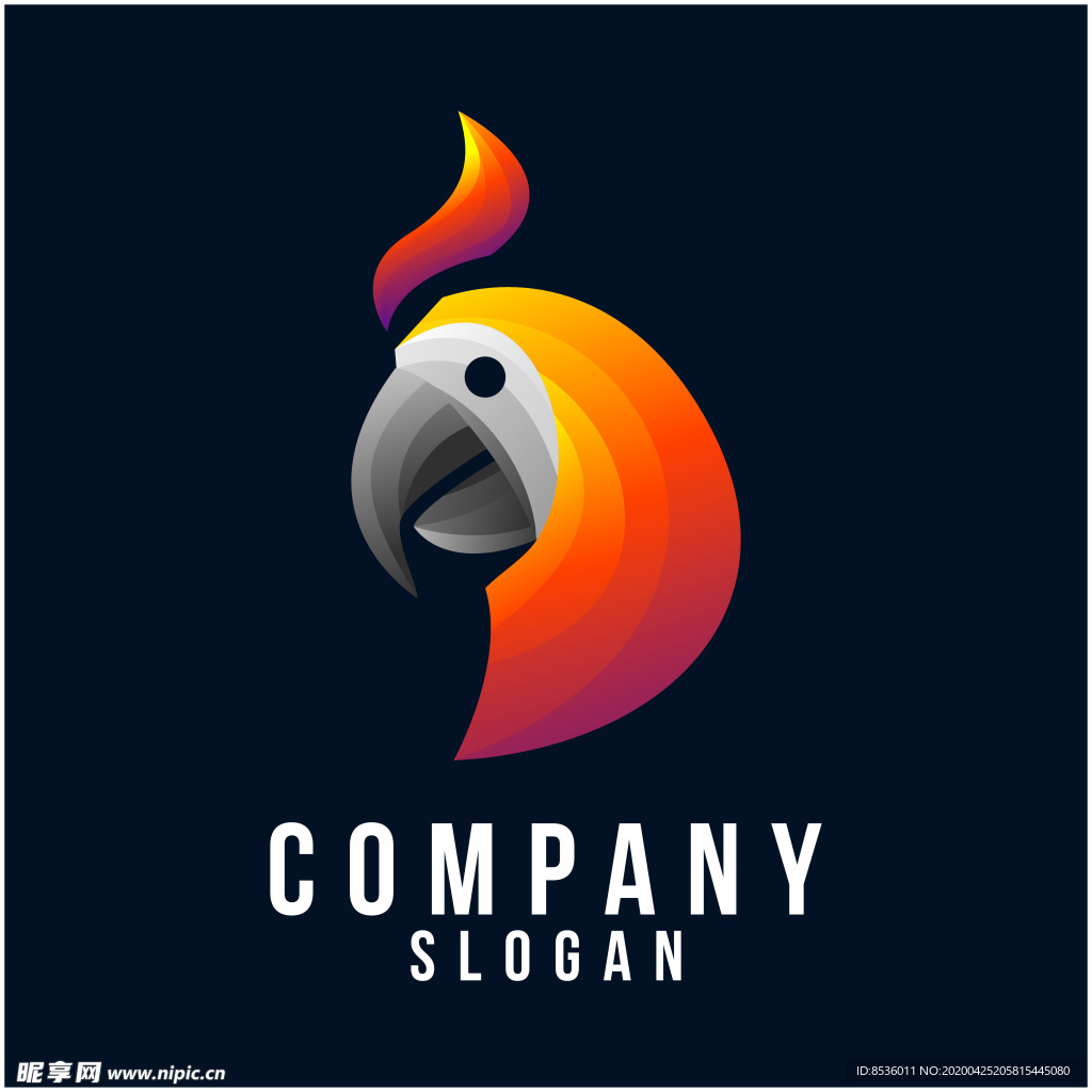 禽类LOGO标志