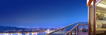 阳台城市夜景
