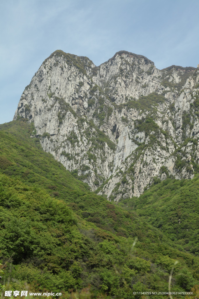 嵩山三皇寨风光