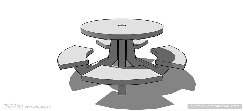 桌子 凳子 套装 公园桌椅