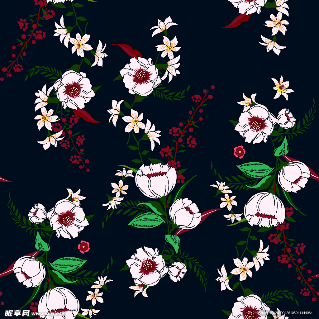 白色花