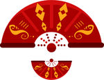 中国风古典扇子