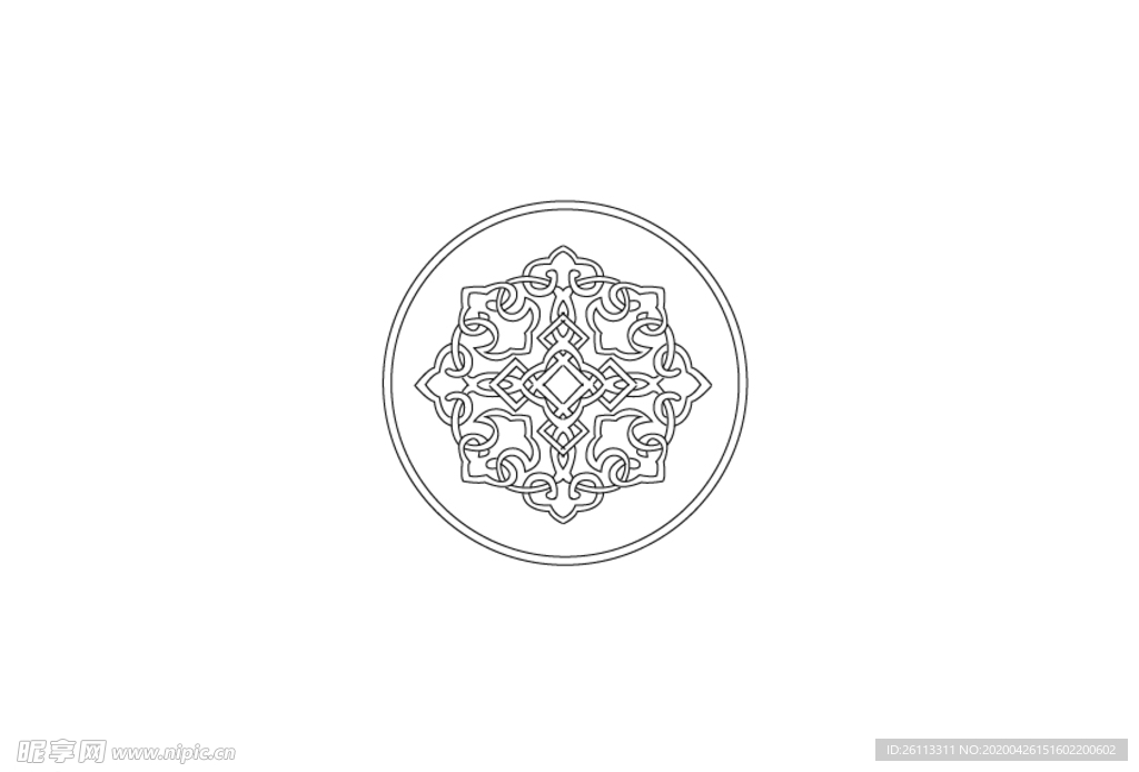 中国古典花纹