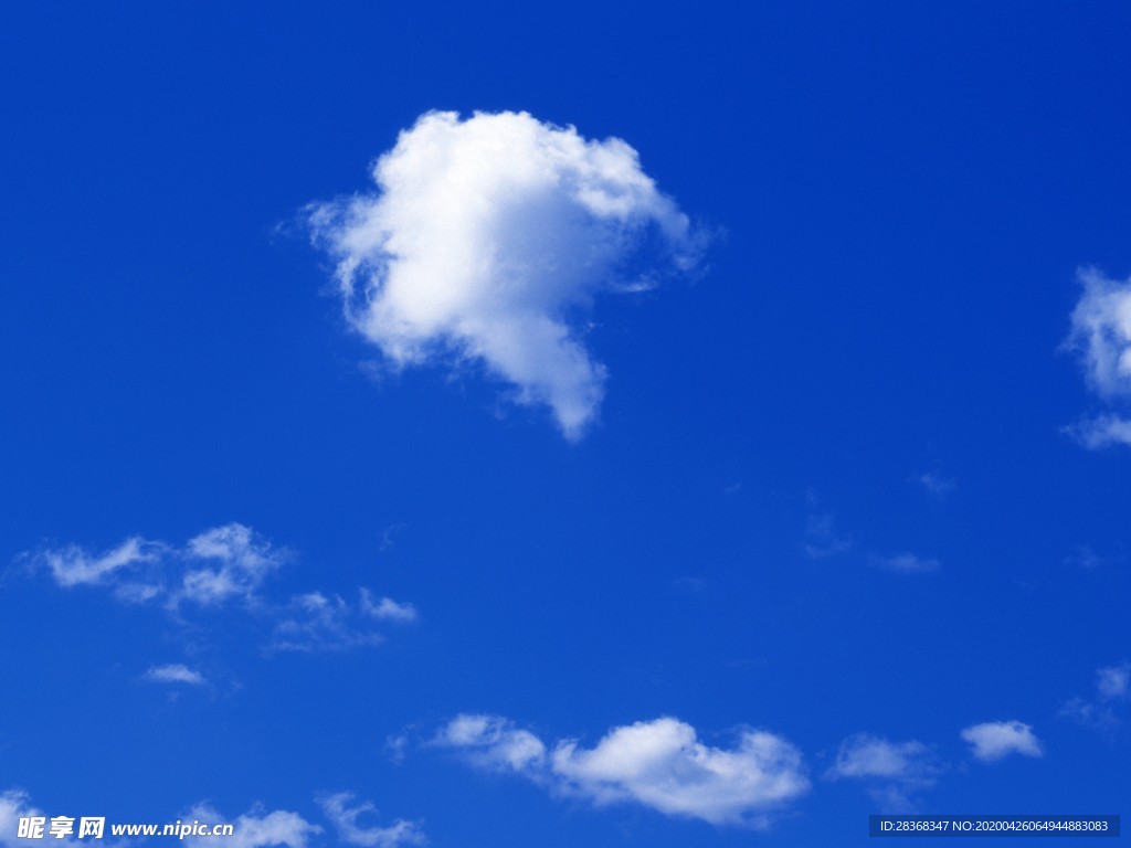 蓝天白云