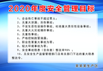 企业年度安全管理目标