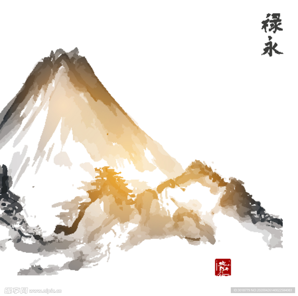 山水画