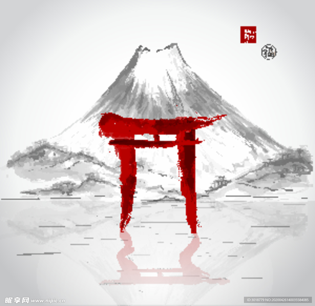 山水画