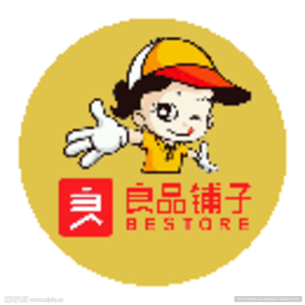 良品铺子柠檬logo包装设计