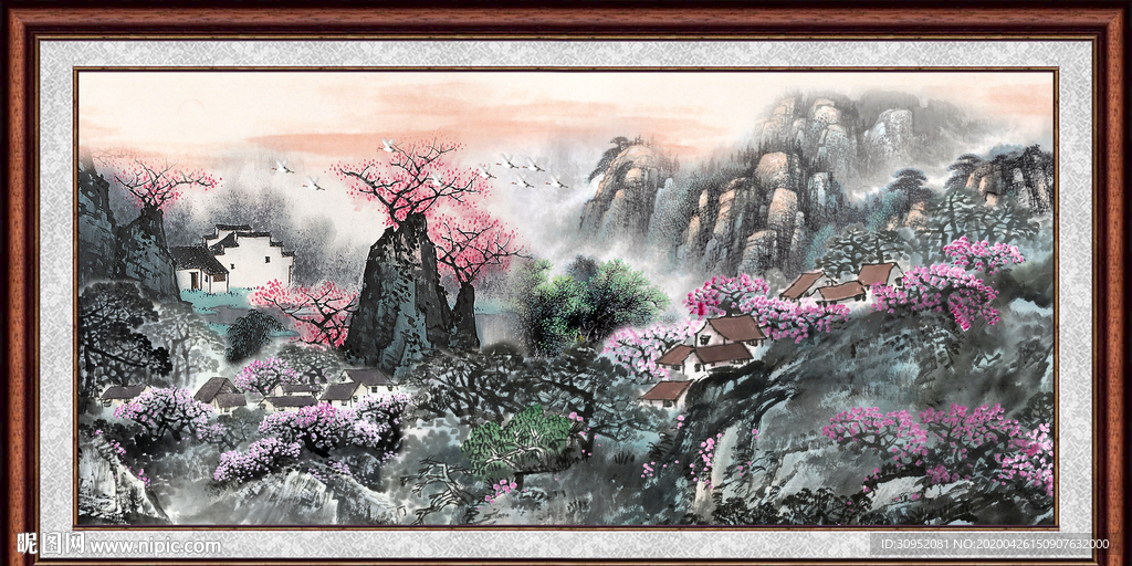 国画山水