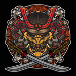 武士创意头像