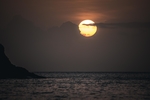 海上日落