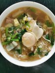 青菜鸡蛋面