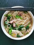 青菜肉丝面