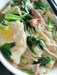 青菜肉丝面