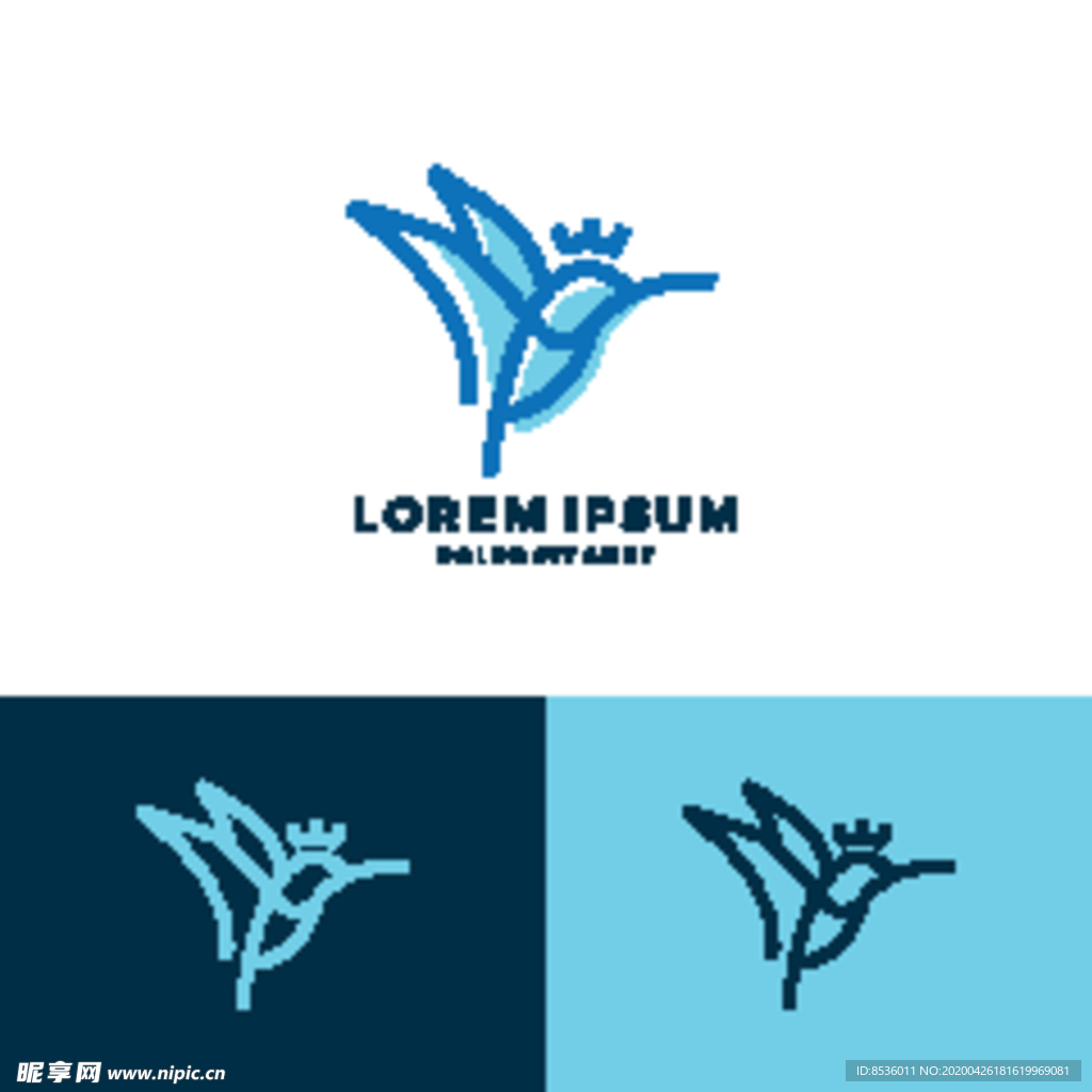 禽类LOGO标志