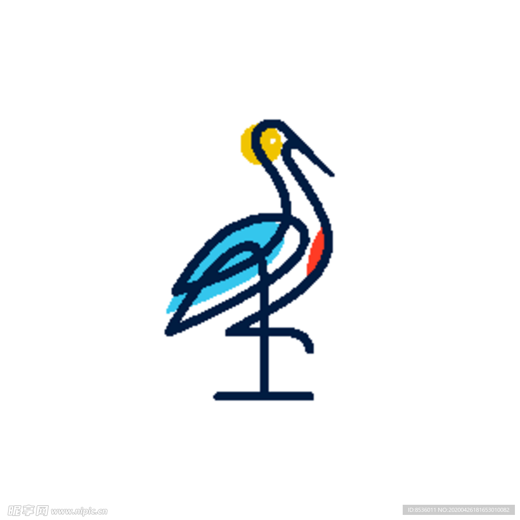 禽类LOGO标志