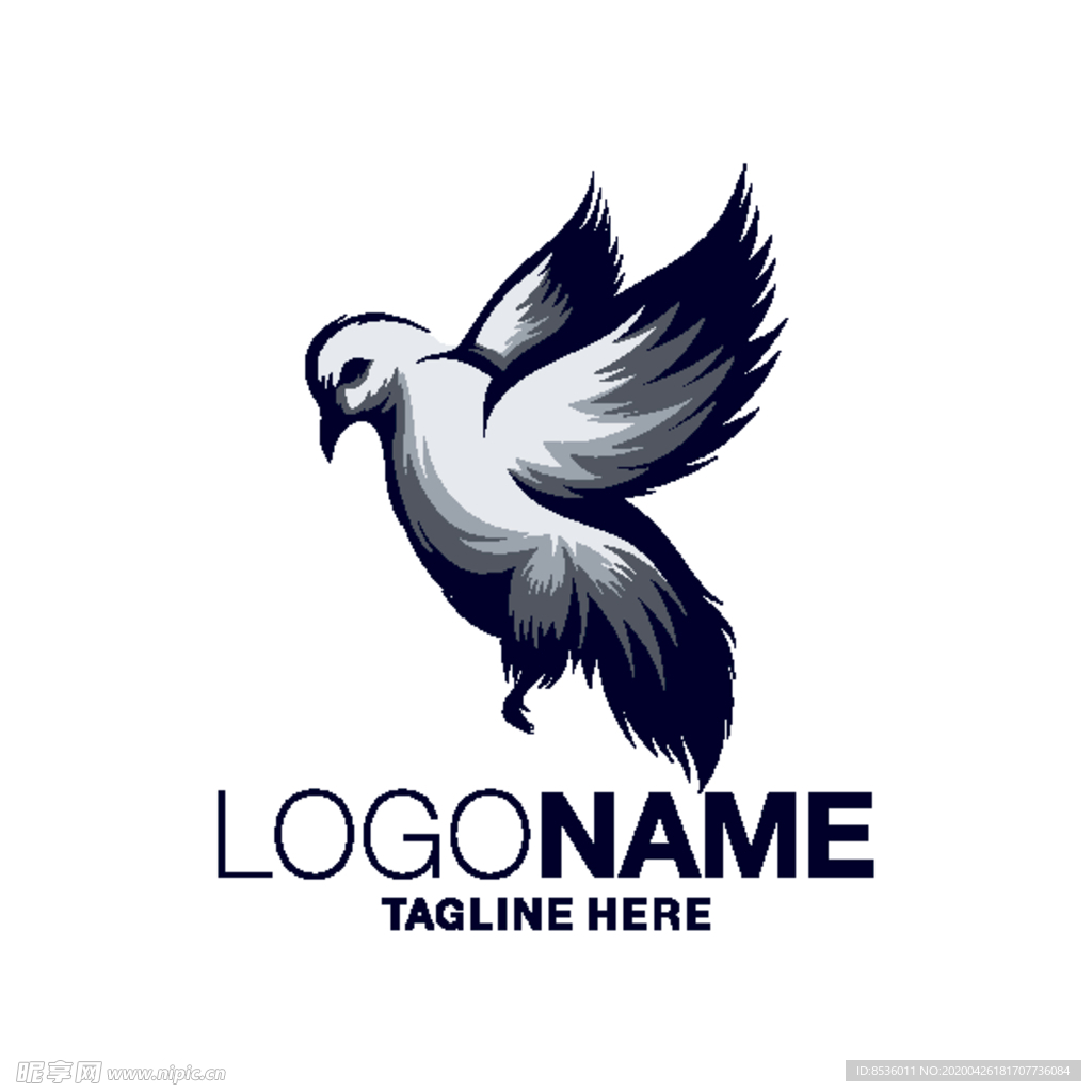 禽类LOGO标志