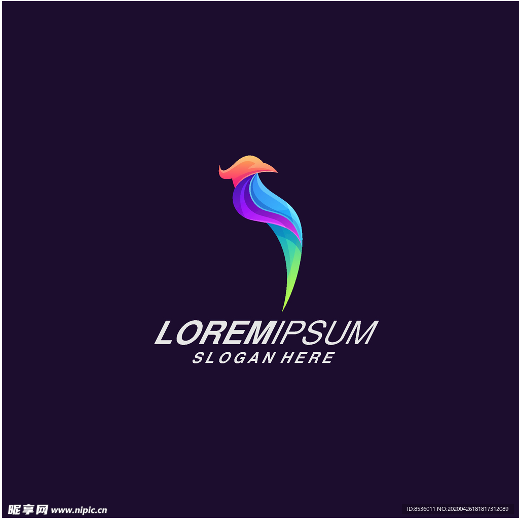 禽类LOGO标志